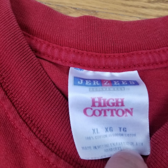 Vtg Red Band Saxophone Short Sleeve Box Logo Shirt - Picture 4 of 4